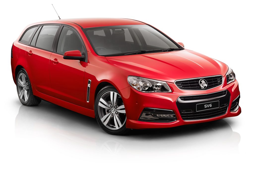 The Holden VF Commodore Sportwagon SV6. The Holden VF Commodore Sportwagon SV6.